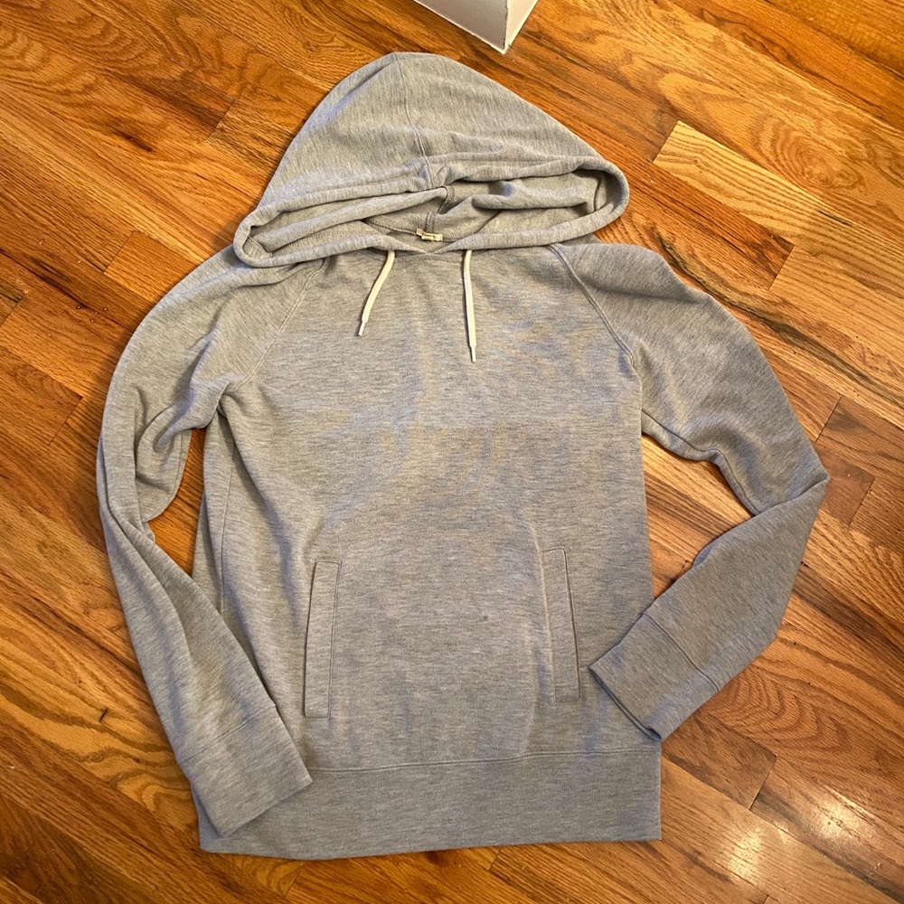 J. Crew basic grey hoodie